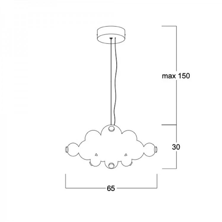 Bonbon 9 Kollu Avize