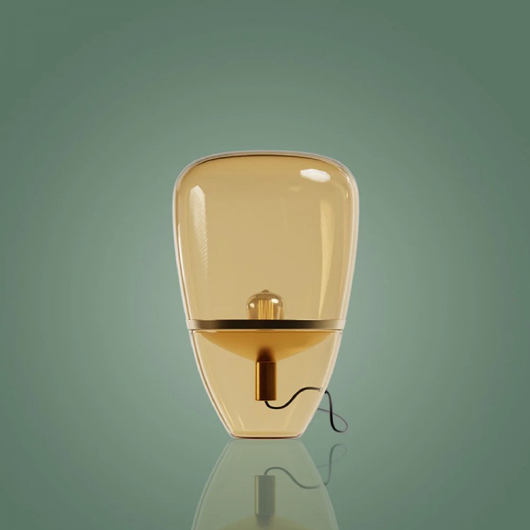 Fungi Amber Masa Lambası